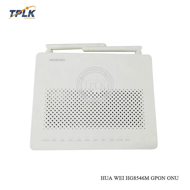 5 шт б/у Hua wei HG8546M GPON ONU оборудование для оптоволокна с 1ge+ 3fe+ wifi+ voice+ usb Оптический маршрутизатор Английский Vershion