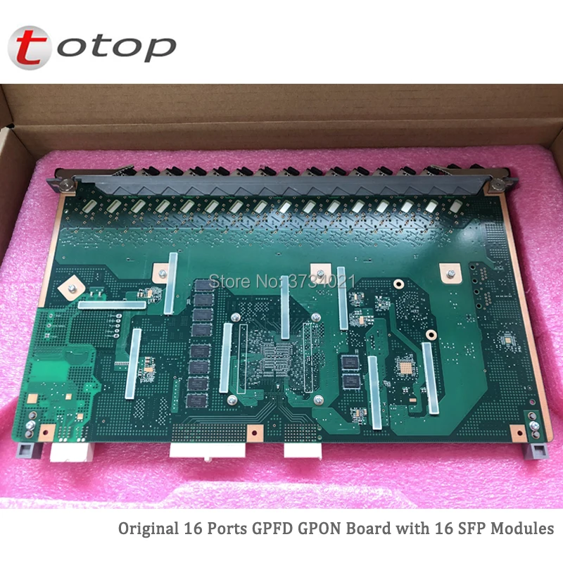 805 версия huawei MA5680T MA5683T OLT 16 портов GPON плата GPFD с 16 B+ C++ SFP модули