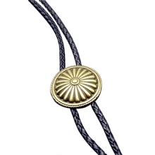 Новое поступление Brave значение солнцезащитный Галстук боло Новинка Мода для мужчин борьба за себя шеи галстуки Регулируемый легированный мужской галстук Боло s