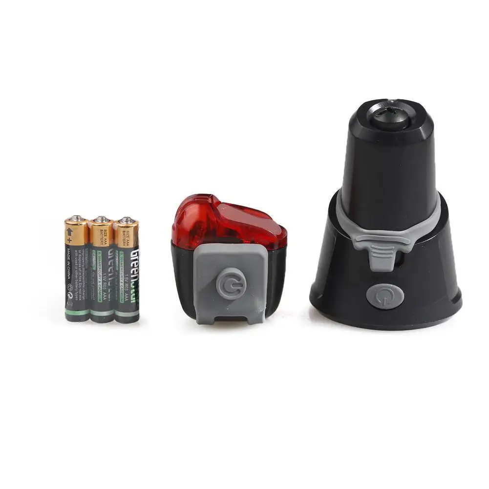 3 modes waterproof led bike headlight bicycle rear light wide beam bike light