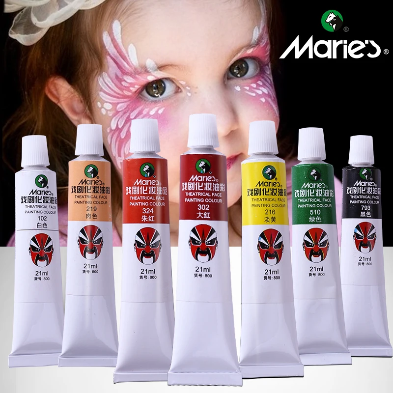 

Brand Traditional Opera Paint Face Color Human Body Painting Color Pattern Clown Face Makeup Articles