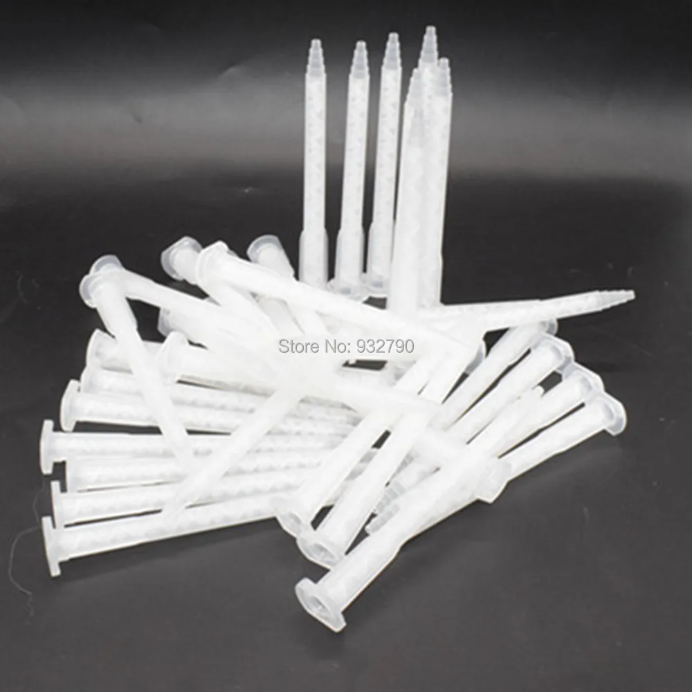 

30pcs Dual Cartridge Epoxy Static Mixer Mixing Nozzle AB Resin Static Mixer Tip