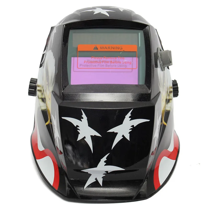 

Welding Helmets Eagle Stars Auto Darkening Welding Solar Welding Mask Helmet Electric Welding TIG MIG Welders Lens Mask Black