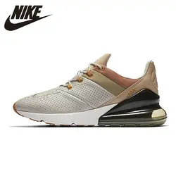 Оригинальный Nike Новое поступление Air Max 270 Премиум для мужчин's кроссовки дышащие кроссовки уличные # AO8283