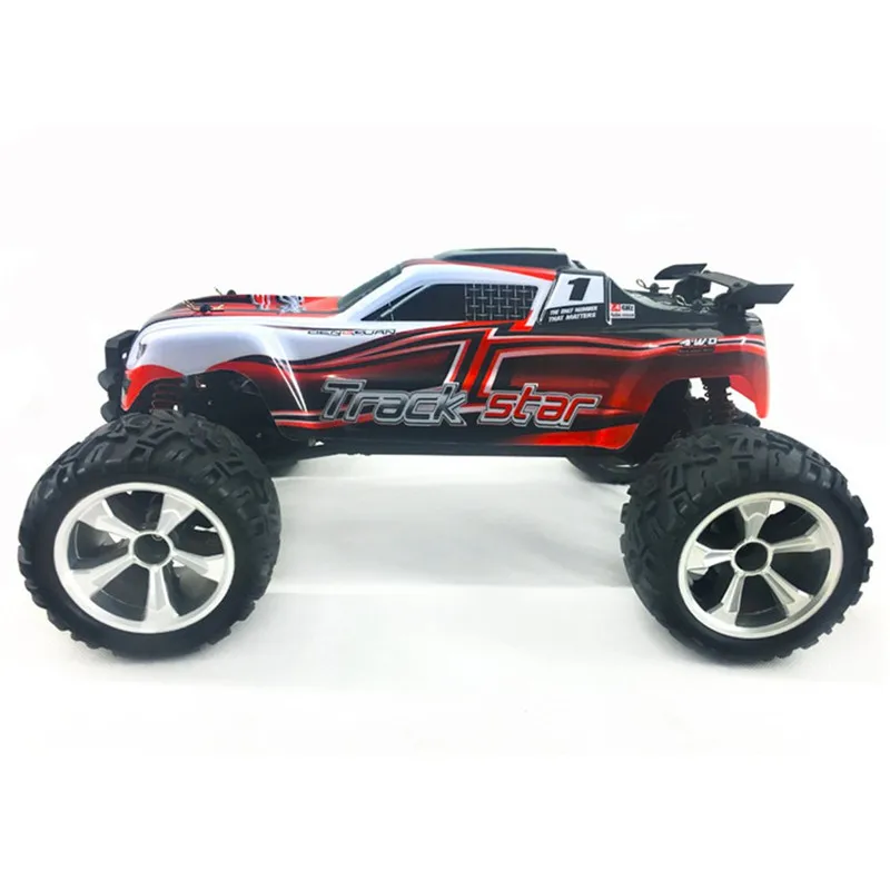 

HG P104 1/10 2.4G 4WD 25km/h Rc Car Knight 550 Brushed Big Foot Off-road Truck RTR Toy Racing Radio Control Christmas Gift Boys
