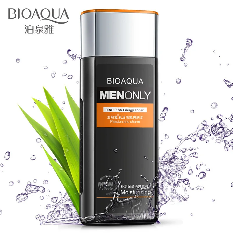 Мужская энергетическая увлажняющий тоник BIOAQUA увлажняющая маска для уменьшения