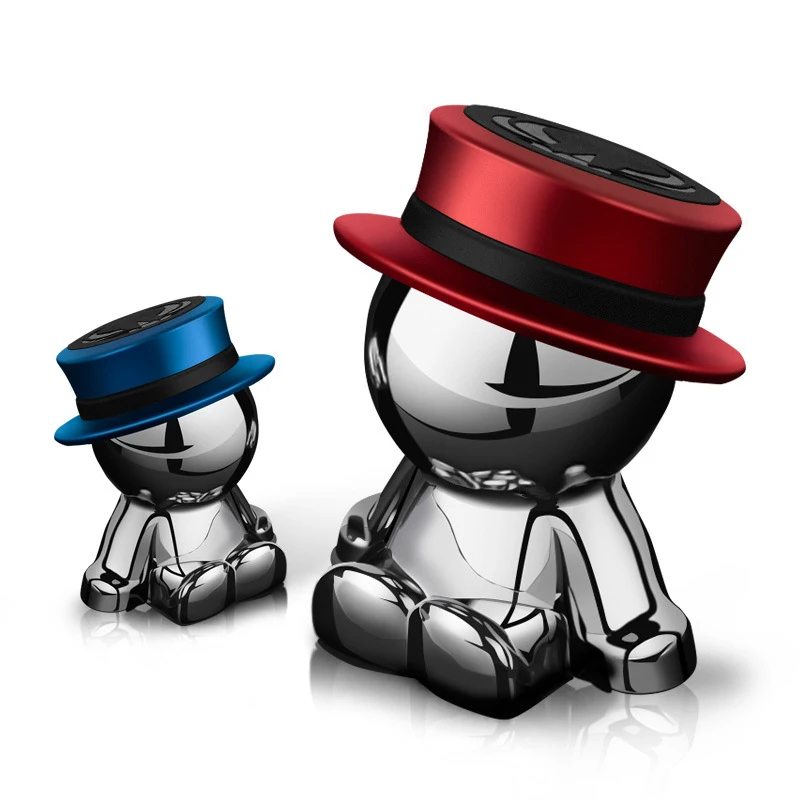 

Creatived Crazy Hat Design 360 Degree Rotatable Phone Tablet Magnetic Car Holder ABS Doll Cell Phone Stand Holder For Smartphone
