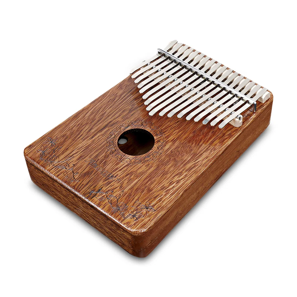 Flanger FK18 17 клавиш Kalimba игрушечное пианино деревянный музыкальный инструмент