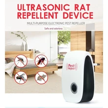 Ultrasonic Electronic Anti Mosquito Pest Insect Cockroach Magnetic Repeller TB