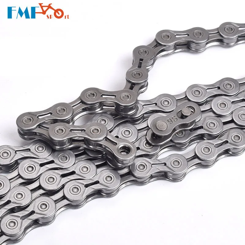 

MTB Mountain Bike Chain 9S/10S/11S Speed Hollow Road Bicycle Chains 116 Link Silver Colorful Top Quality