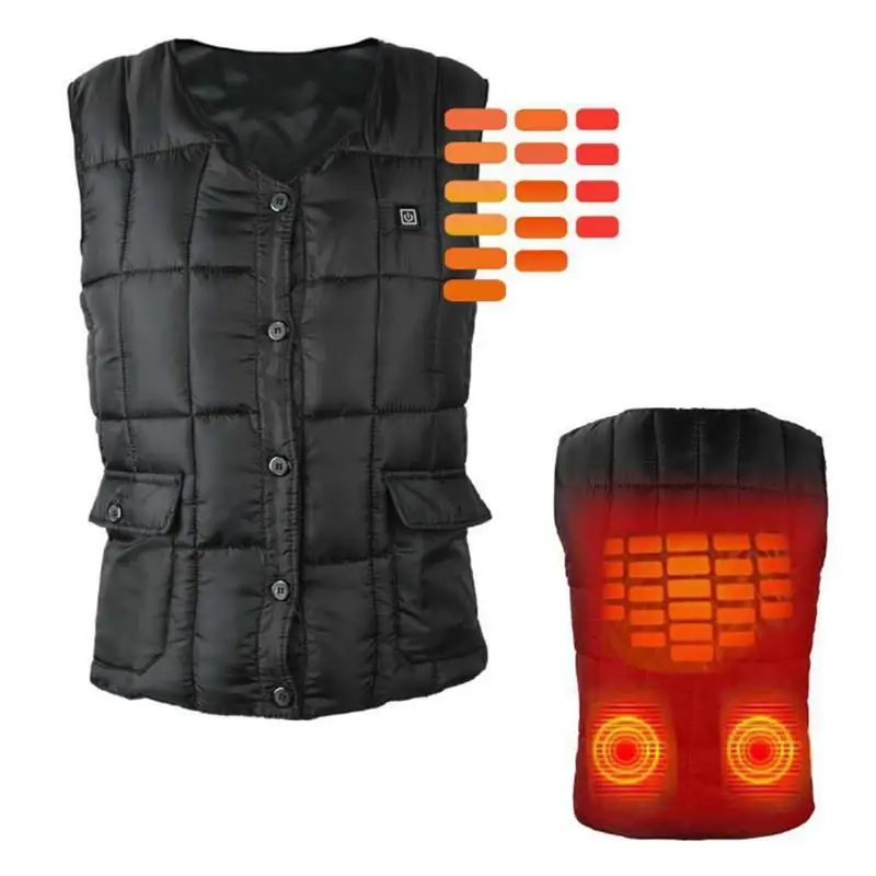 Smart Clothing Exothermic Heating Vest Three-Speed Temperature Control Adjustable Electric Vest Win