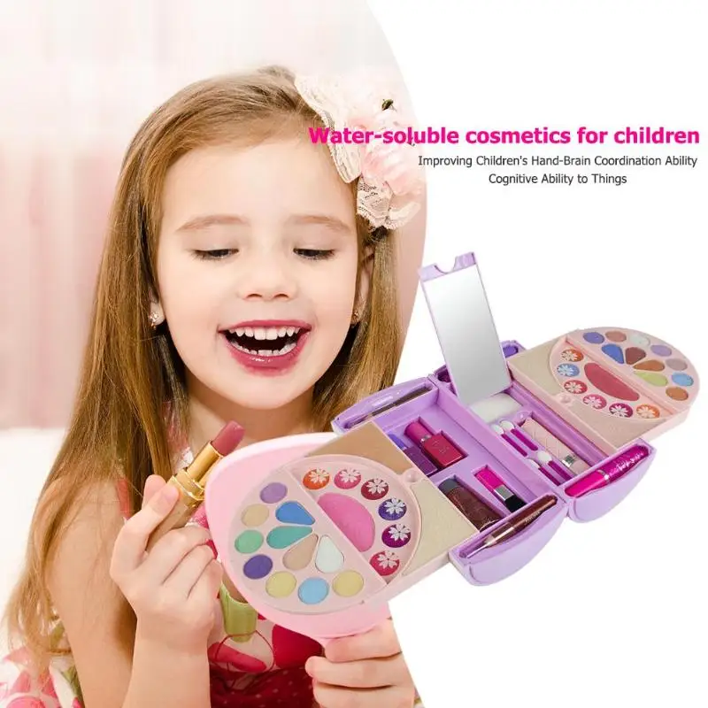 Kids Pretend Play Kitchen Toys Set Secure Lock Princes Makeup Kit Handbag Pretend Play Princess Cos - 33003840686