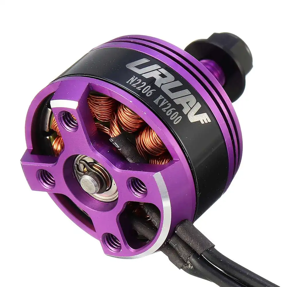 URUAV 2 шт./4 шт. 2206 2600KV 2200KV 4 S CW бесщеточный двигатель для RC Дрон FPV гоночные запасные