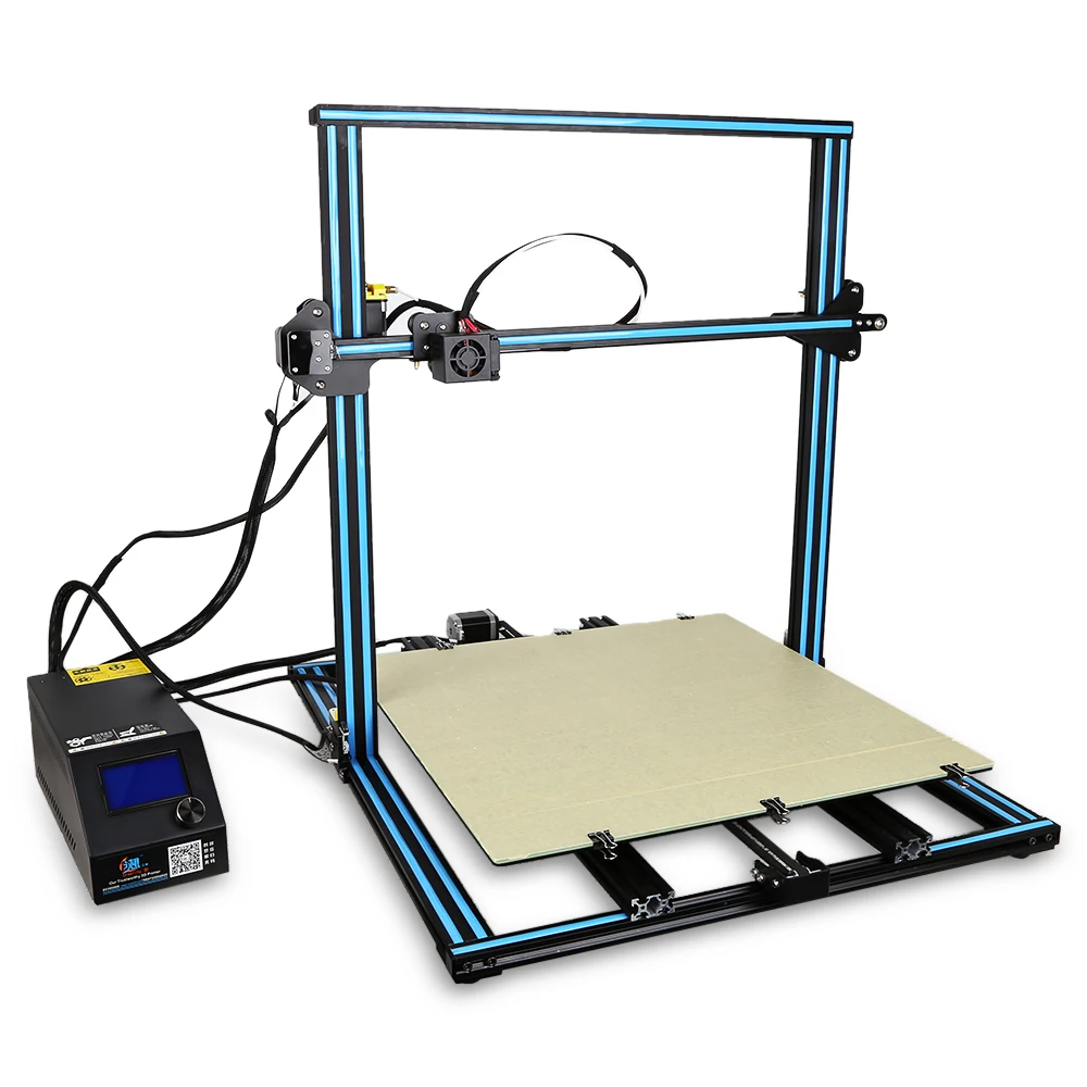 Creality3D CR 10S5 500X500X500 мм увеличенную версию 3D принтеры DIY Kit 60 80 мм/сек. 150 принтеры|3D