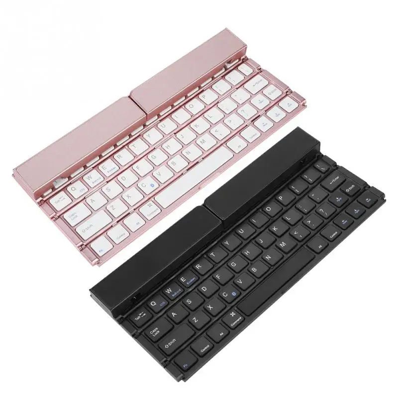 Universal Foldable Wireless Bluetooth Keyboard with Bracket for Windows