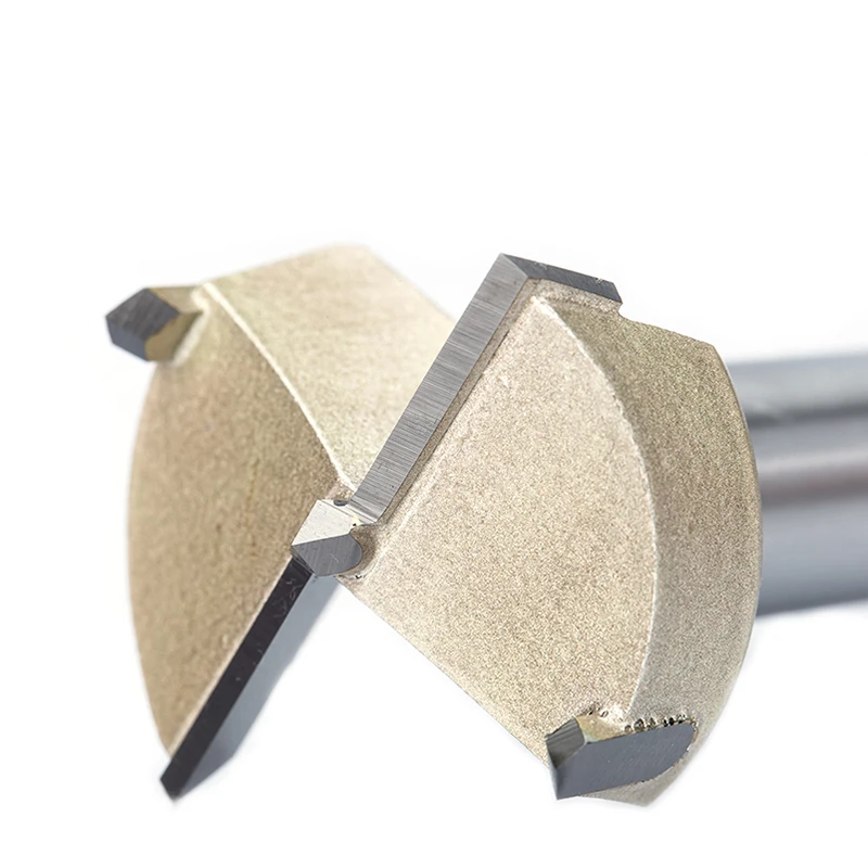 Shina 1PC 12mm-80mm Forstner Tips Woodworking Tools Hole Saw Cutter Hinge Boring Drill Bits Round Shank Tungsten Carbide Cutter