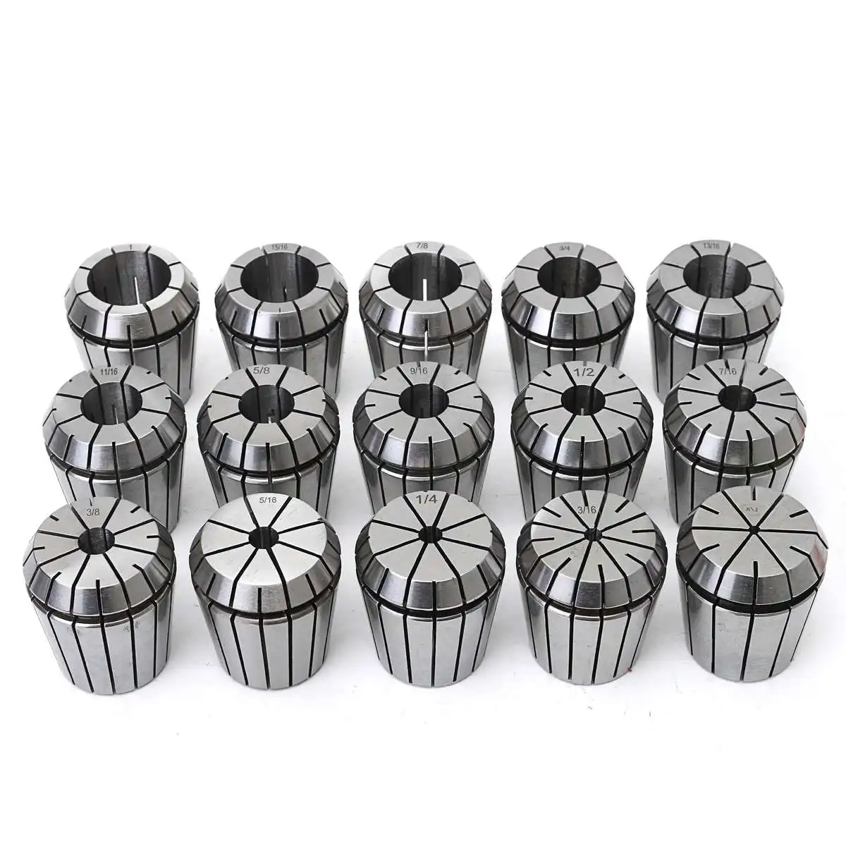 

15Pcs/set ER40 Spring Collet High Precisions Collet Set for CNC Engraving Machine Milling Lathe Tool for Alloy Spring Steel