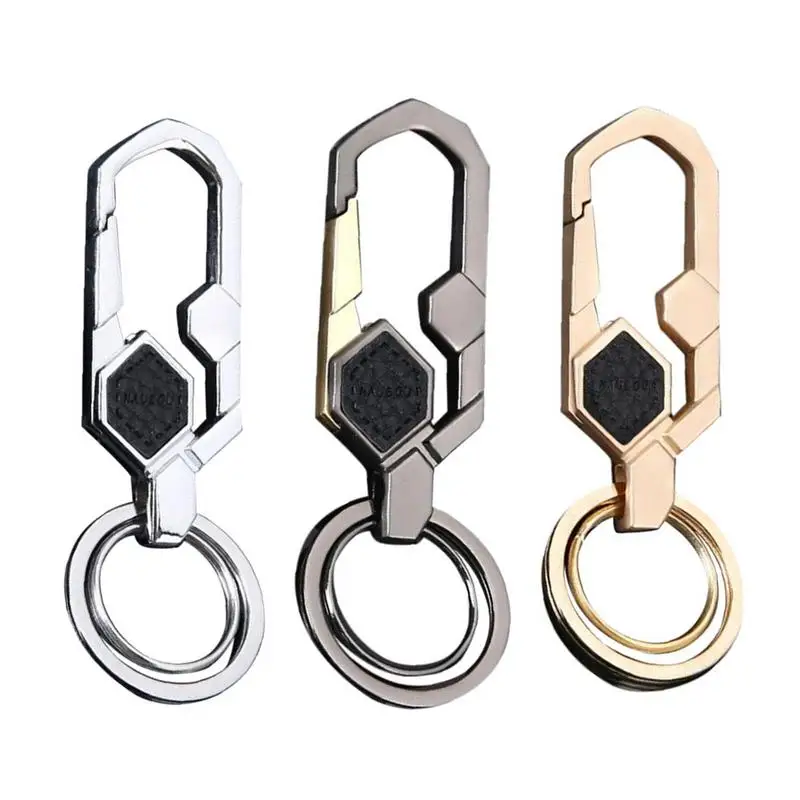 Car Accessories Metal Keychain Innovative Personality Business Leather Key Chain | Автомобили и мотоциклы