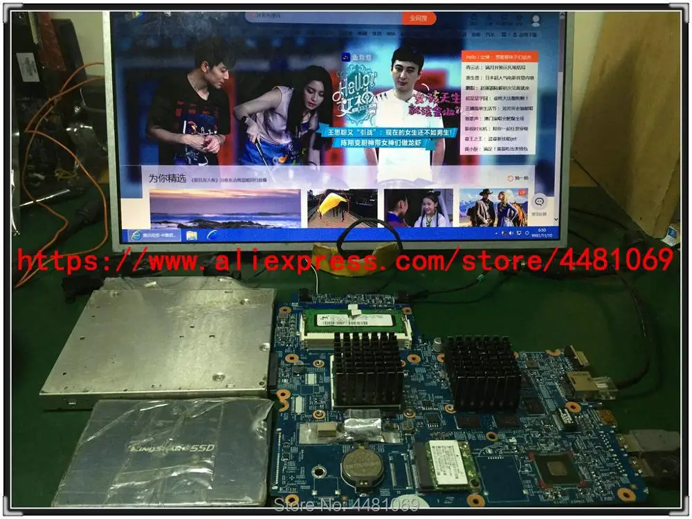 734084-501 para hp Probook Notebook 450 734084-601 48.4yw03.011 470 Motherboard 100% Testado 734084-001 440 g1 - Imagem 5