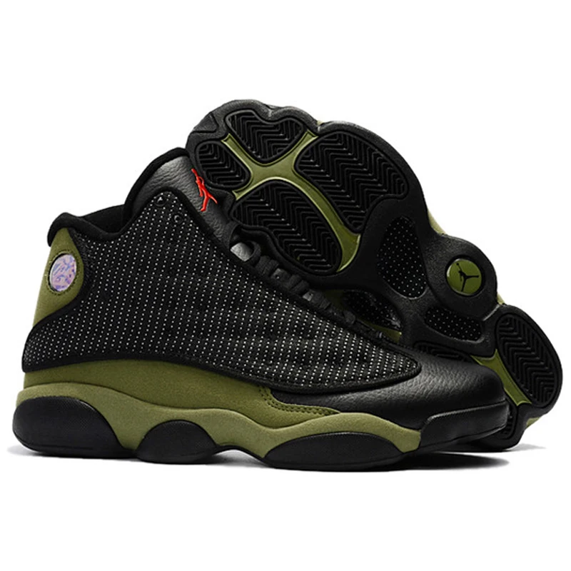 Jordan Air Retro 13 XIII Men bred grey toe He Got Game Jordan Basketball shoes High-Top Athletic Outdoor Sport Sneakers 41-46 Jordan Air Retro 13 XIII Men bred grey toe He Got Game Jordan Basketball shoes High-Top Athletic Outdoor Sport Sneakers 41-46