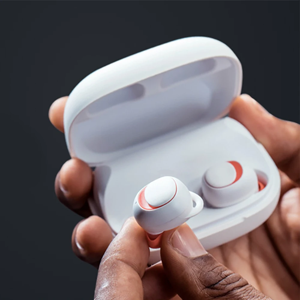 

HAVIT TWS Mini Wireless Earbuds In-ear Bluetooth Earphone V5.0 Sport IPX5 Waterproof with 2200mAh Box Rechargeable Headset I93