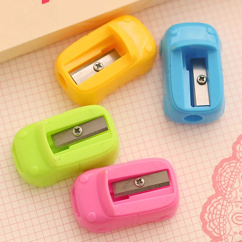 Cute Pencil Sharpener, Kawaii Sharpener Small Handheld Cartoon Pencil Sharpener Fun Manual Pencil Rainbow Sharpener For Home School Office Supplies Kids Boys Girls And Adults Students
