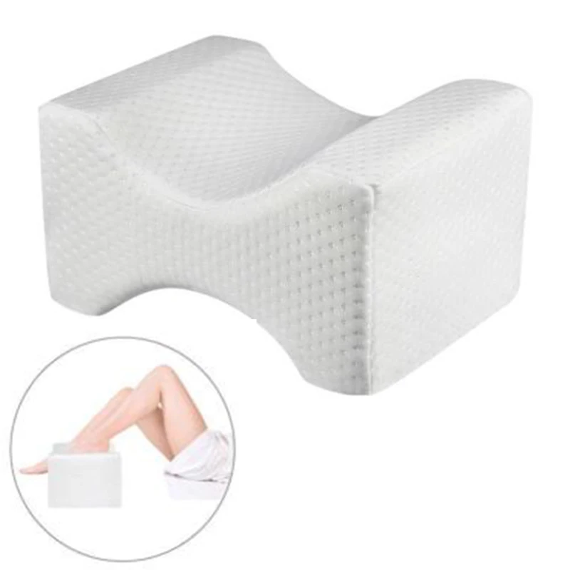 

Memory Foam Pillow Knee Cushion Between Leg Fatigue Relief Pad Comfort Sleep Aid Neck Pillow High Quality