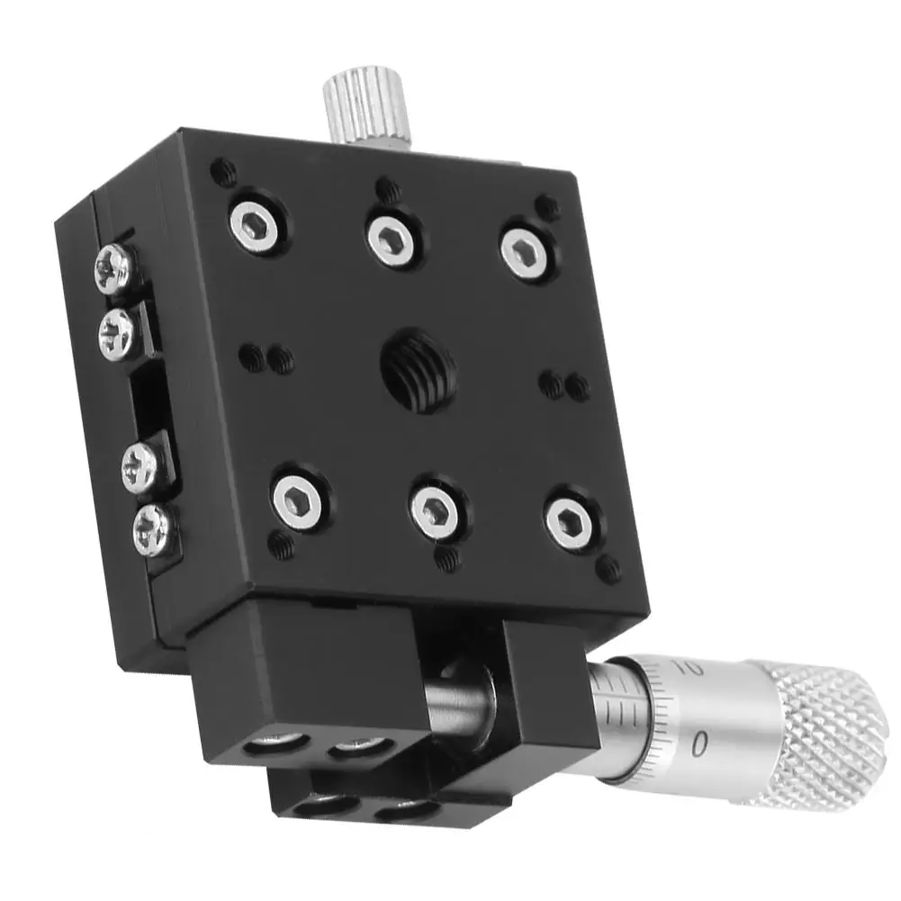 

SEMX30-AS X Linear Guide Rail SEMX30-AS Micrometer Manual Slide Table Linear Stages Roller Guide 30*30mm Precision Base