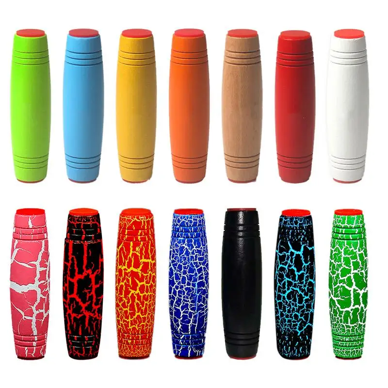 

Fashion Decompression Toy Desktop Flip Roll Stick Automatic Rolling Stick Wooden Decompression Artifact Fingertip Toy