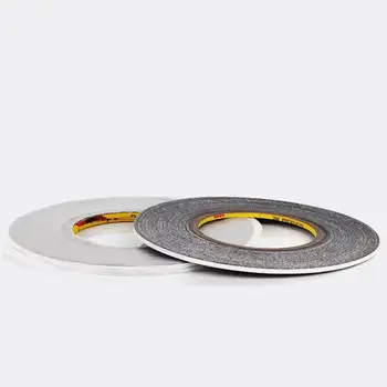 

200pcs/lots 1-5mm * 50meter 3M Black Double Sided Adhesive Tape for Mobile Phone Touch Screen/LCD/Display Glass/TV