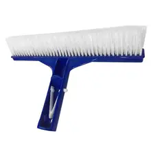 10 дюймов сверхмощный чистый пластиковый бассейн щетка с резиновым Бампером для выше или в заземленных бассейнах