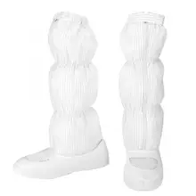 1 пара Нескользящая противостатическая обувь из белой сетки Пылезащитная длинная обувь безопасная безпылезащитная мастерская в продаже