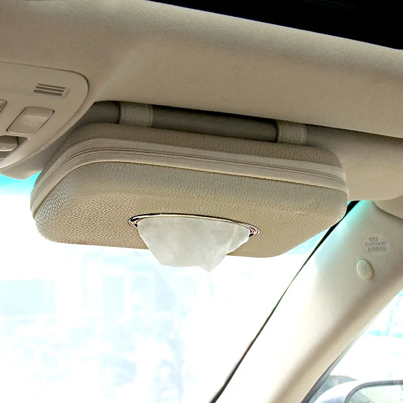 

New Car Interior Accessories Car Creative Tissue Box Car Pendants Chair Back Hanging Box
