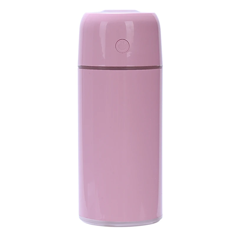 

Household/Car Usb Mini Humidifier, 250Ml Super Quiet Humidifier With 7-Color Led Night Light For Bedroom Office Spa Car Use, A