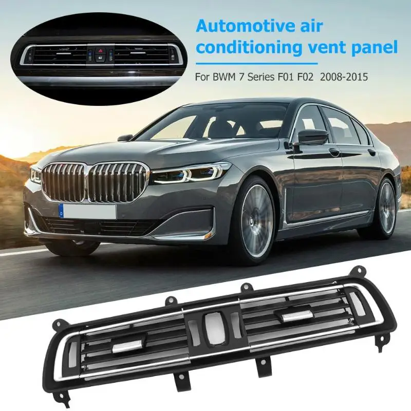

For BWM 7 Series F01 F02 2008-2015 Air Conditioning Vent Outlet Front Center Console Grill Dash AC Air Vent Outlet 64229115859