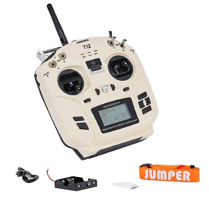 

Jumper T12 OpenTX 16CH Radio Transmitter With JP4-in-1 Multi-protocol RF Module For Frsky JR Flysky