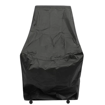 

1pcs Mayitr Polyester Waterproof Chair Cover Dust Rain Cover Outdoor Garden Furniture Patio Protection Cover Black