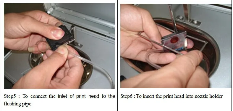 Машина чистки печатающей головки для DX5 DX6 DX7 печатающая головка