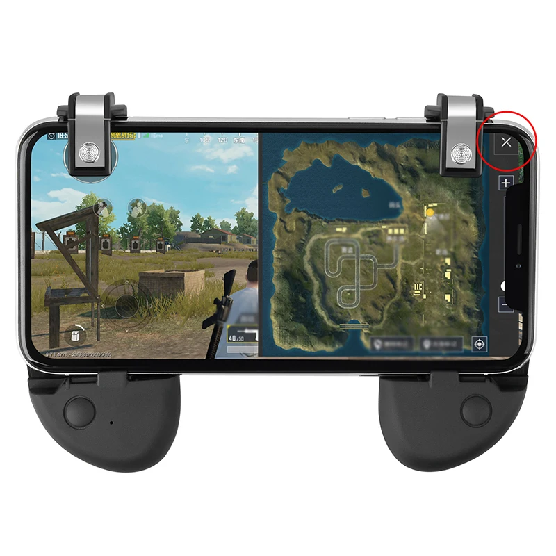 Kopen Gamepad Universele Mobiele Game Controller Telefoon Grip Met Joystick Fire Knoppen Voor Mobiele Telefoon Android IOS Voor IPhone
