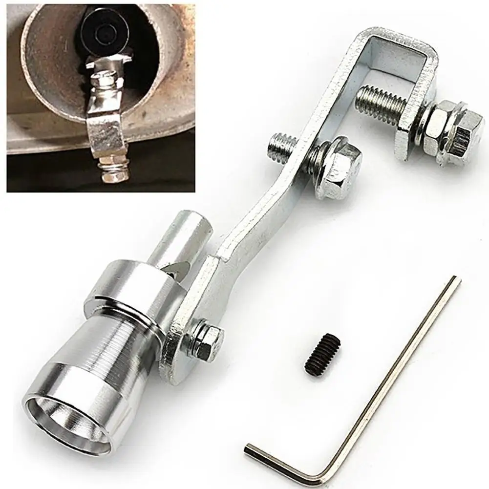 

Car Auto Exhaust Muffler Pipe Whistle Turbo Sound Fake Blow Off Simulator Newly