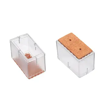 

Promotion! Chair Leg Wood Floor Protectors, Silica gel Chair Feet Glides Furniture Carpet Saver, Silicone Caps with Felt Pads