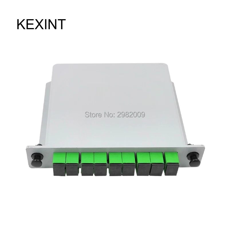 KEXINT PLC сплиттер SC/APC 1*8 вставка LGX тип кассеты волоконно оптический/10 шт.|fiber optic|sc