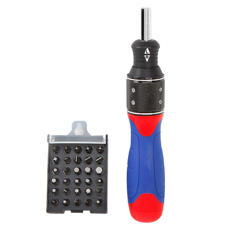 

32 in 1 Chrome Vanadium Steel Multifunctional Screwdriver Set Ratchet Dual-Drive Screwdriver DIY Repair Tool High Quality