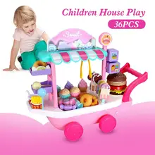 36 шт. мини тележка для мороженого, конфет, дом для игр, развивающие игрушки, тележка для конфет, дом для мороженого, игра для мозгов, детские игрушки