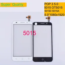 10Pcs/lot For Alcatel One Touch POP 3 5.0 5015D 5015A 5015X OT5015 5015 Touch Screen Touch Panel Sensor Digitizer Front Glass цена 10Pcs/lot For Alcatel One Touch POP 3 5.0 5015D 5015A 5015X OT5015 5015 Touch Screen Touch Panel Sensor Digitizer Front Glass цены онлайн