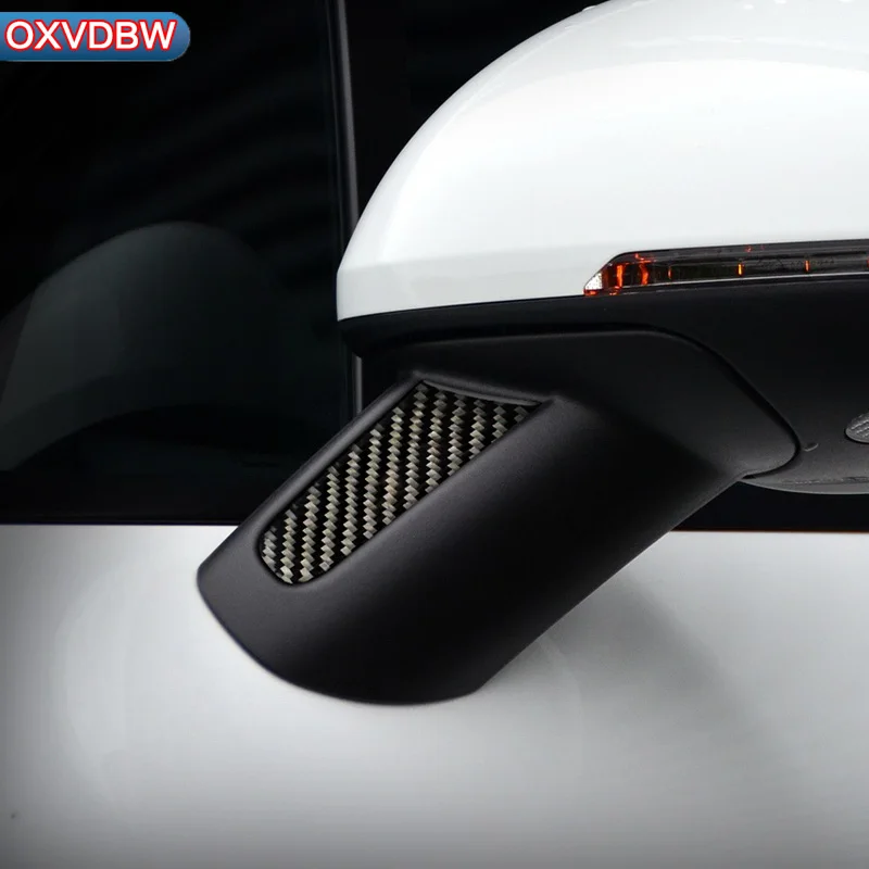 Для porsche macan аксессуары углеродного волокна Боковая дверь зеркало заднего вида