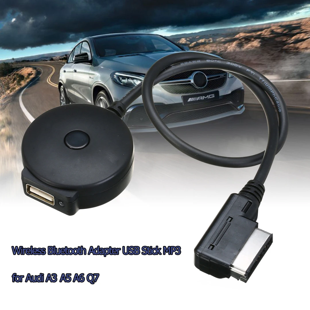 

Treyues 1pc Universal AMI MMI MDI Wireless Bluetooth Adapter USB Charger Stick MP3 For Audi After 2010