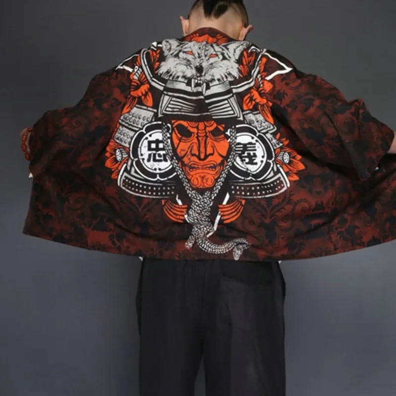 

Japanese kimono cardigan men Japan clothing kimono shirt men male yukata