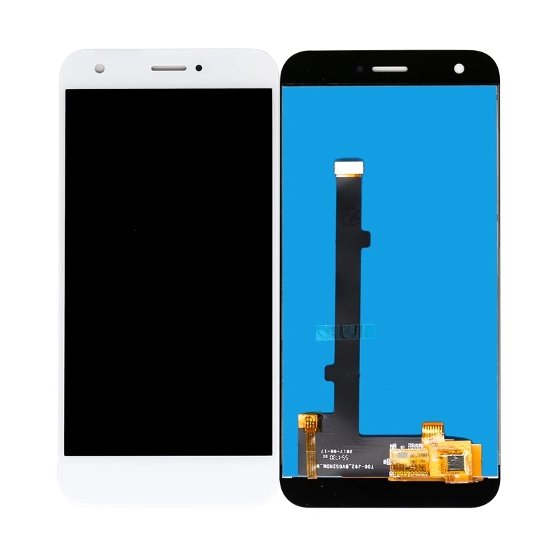 10 шт./лот для ZTE Blade A512/Z10 ЖК дисплей сенсорный экран дигитайзер полный A512 панель