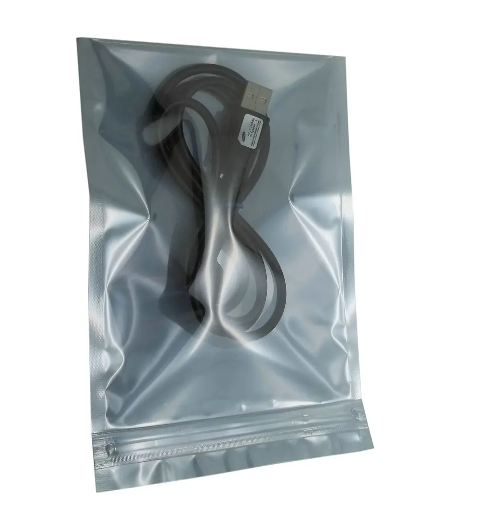 

100pcs/lot 10*15cm Anti Static Shielding Bag ESD Antistatic plastic Zip Lock Storage bag Anti-Static Package Bags